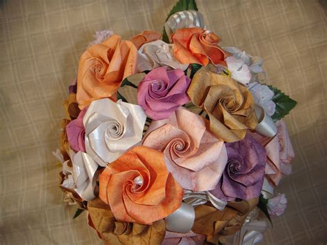 Handmade Origami Bridal Bouquet