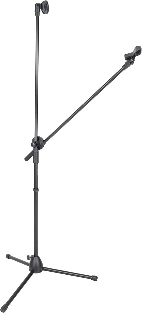 Arctic 3 Leg Boom Double Microphone Stand (Black) : Amazon.in: Musical ...