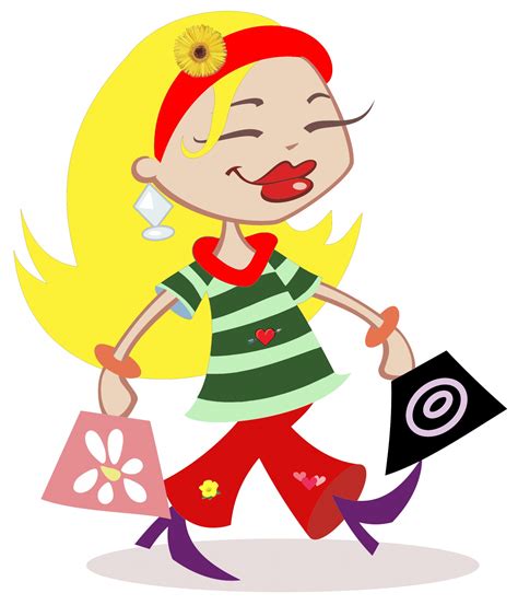 Shopping Woman Clipart Free Stock Photo - Public Domain Pictures
