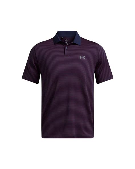 UA Men's Matchplay Stripe Short Sleeve Polo | Under Armour