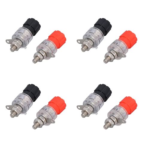 Binding post terminals, long mechanical life Corrosion resistant Higher ...