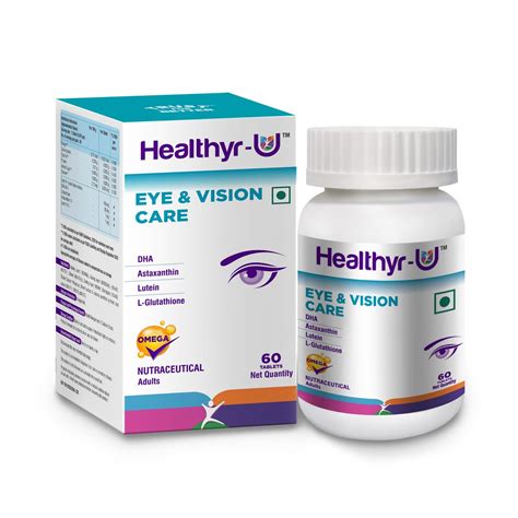 Buy Healthyr-U Eye & Vision Care, 60 Tablets | 19 Minutes Delivery ...