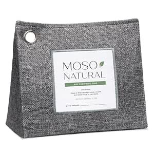 MOSO NATURAL Unscented Stand-Up Air Purifying Granule Bag. Odor ...