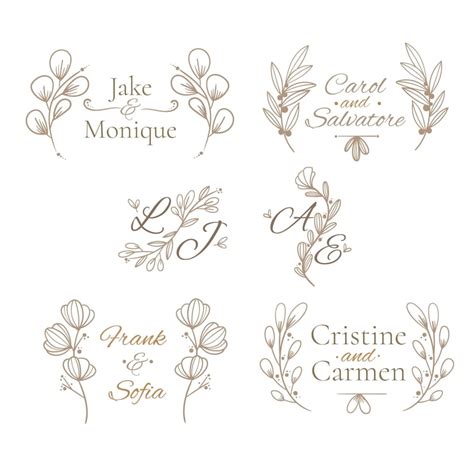 Line flower wedding Vectors - Download Free High-Quality Vectors from ...