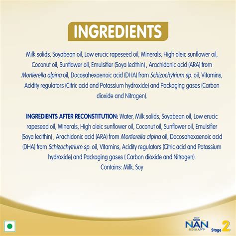 Nestle Nan Excellapro Follow-Up Formula Stage 2 (After 6 Months) Powder ...