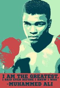 Muhmmad ali Inspirational Quotes Poster for Room & Office (13 Inch X 19 ...