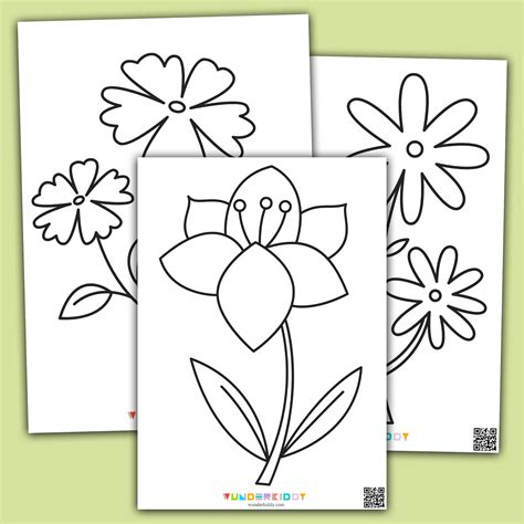 Free Printable Flower Coloring Pages for Kids & Adults