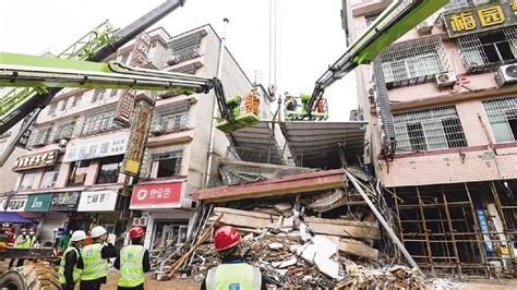 53人遇难，湖南长沙自建房倒塌，是坍塌式、下座式的倒塌_长沙自建房倒塌事故致53人遇难_结构_抗震