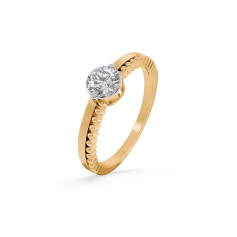 Halo Pinwheel 9KT Gold Lab Grown Diamond Ring – PALMONAS