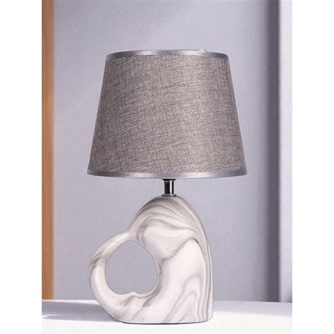 Buy Aarvi Decor Grey Table Lamp Online