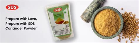 SDS Coriander Powder (Dhaniya) - 200g (Pack of 3) | Natural Coriander ...