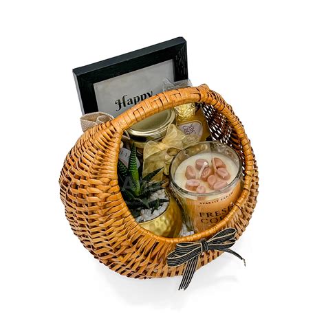 Retirement Gift Basket With Tea, Candle & Nuts | Shop Now!