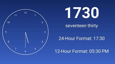 1730 Military Time - Military Time Converter