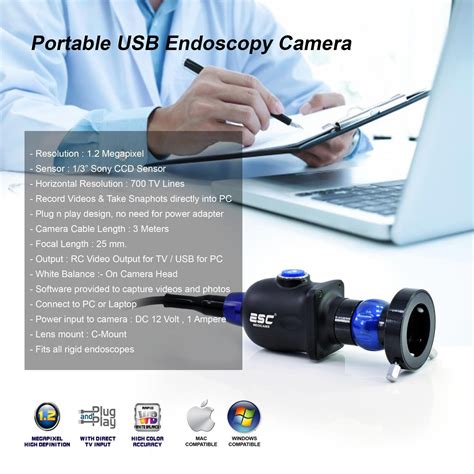 Buy Endoscopy camera HD Endoscope Portable USB 3.0 Medical Recorder 1.2 ...