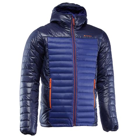 Buy Hiking Mountaineering Jackets Online In India|Xlight Men Blue|Quechua