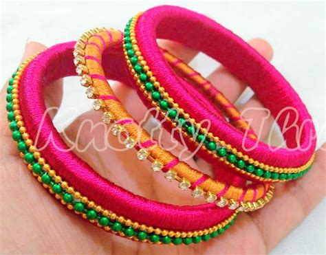 How to Make Thread Bangles 的图像结果