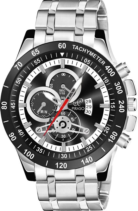 Piraso Analog Black Dial Women's Watch-9133 : Amazon.in: Watches