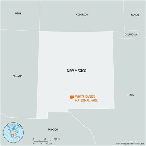 White Sands National Park | New Mexico, Map, & Facts | Britannica