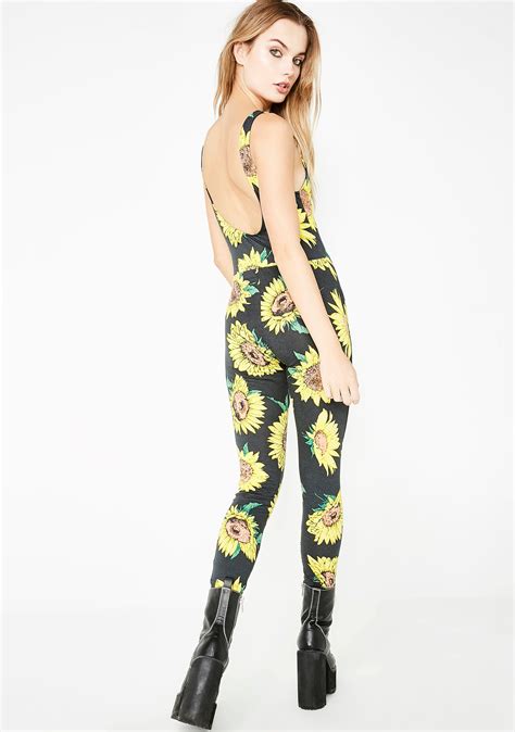 Sunflower Unitard – Dolls Kill