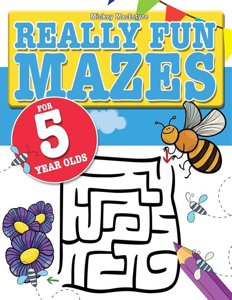 Really Fun Mazes For 5 Year Olds Fun Brain Tickling | Desertcart INDIA