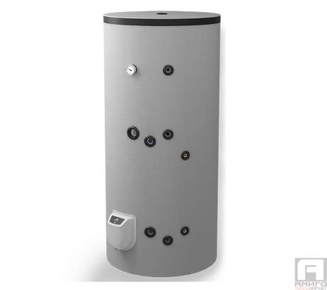 Kombi-Warmwasserspeicher 500L, 1 Serpentine, rostfrei