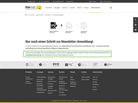 Whitelisting: so erreichen deine E-Mails ihr Ziel | Einstein1