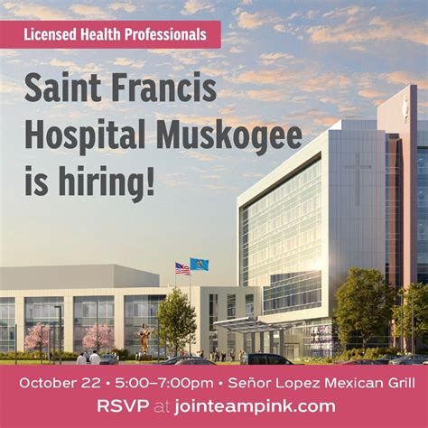 Saint Francis Hospital Muskogee is growing and we're hiring licensed ...