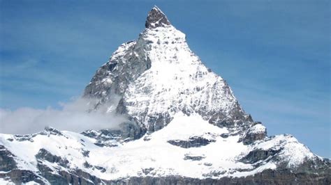 ¿Conoces la montaña del Toblerone?