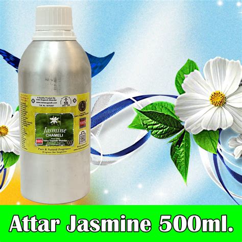 Real Jasmine|Chameli 500ml With Free RollOn Pack – Indra Sugandh Bhandar