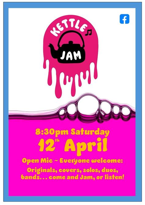 Kettle Jam ~ Open Mic (12th April 2025), Kettle and Wink, The Western ...