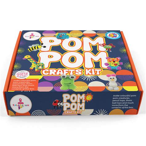 Kalakaram Pom Pom Crafts Kit — Toycra