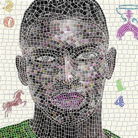 Mosaic Portrait Custom Commission - Etsy India