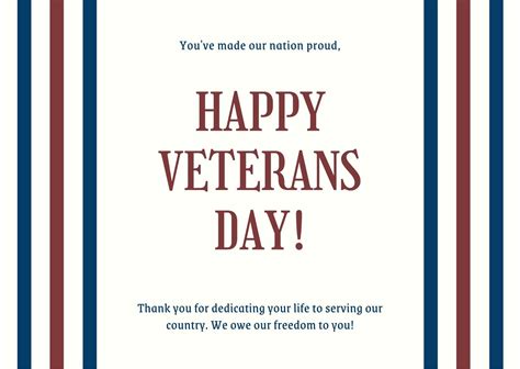 Veterans Day Cards