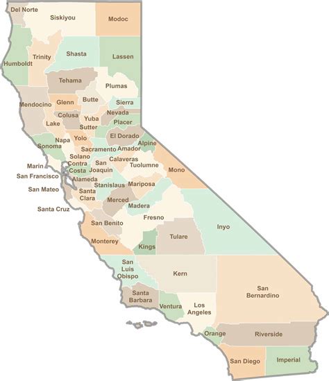 Los Angeles County Map, California - US County Maps