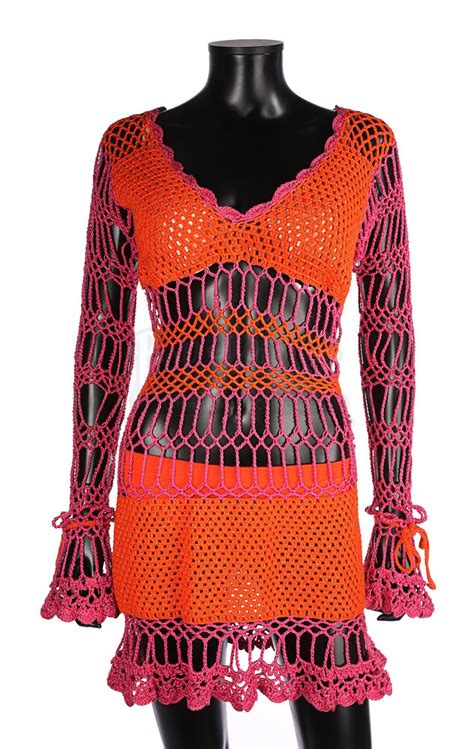 crochet dress austin powers