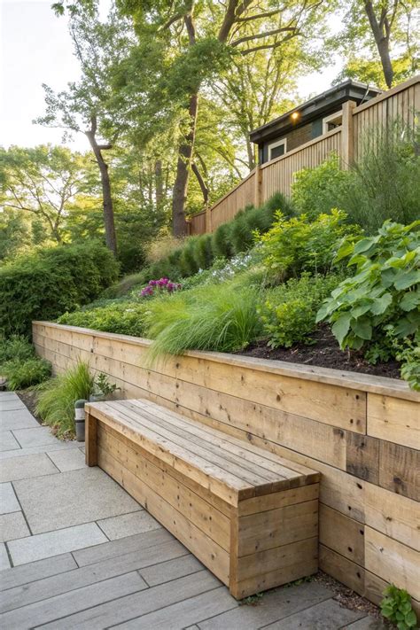 Retaining Wall Ideas Timber