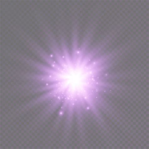 Purple glowing light burst glow bright star violet sun rays light ...