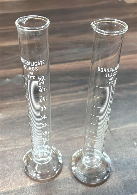 Buy DT Science House Glass Measuring Cylinder 50ml Borosilicate ...