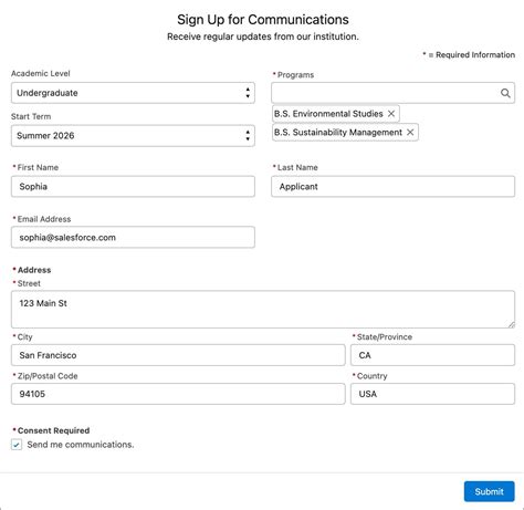 Inquiries and Opportunities in Student Recruitment