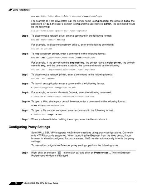 SonicWALL NetExtender Settings - Save Connection Profile Guide