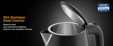 KENT Bliss Electric Kettle | 1500W Power & 1.5L Capacity | Cool Touch ...