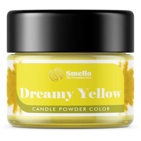 Dreamy Yellow Candle Powder Color – Smello