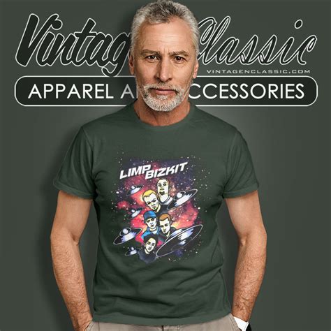Limp Bizkit Shirt Space Ufo Alien - Vintagenclassic Tee