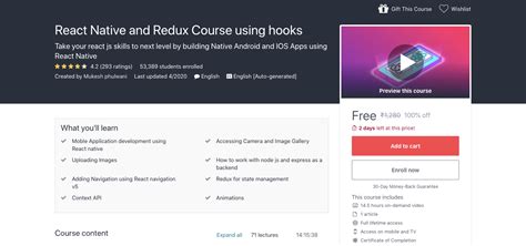 Image result for React Native Course Udemy