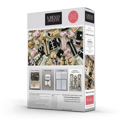 Paris Couture Cookie Decorating Kit | Lorena's Sweets