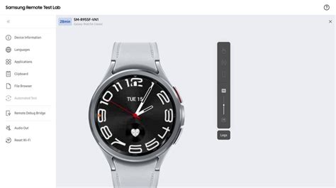 Samsung Remote Test Lab 的图像结果