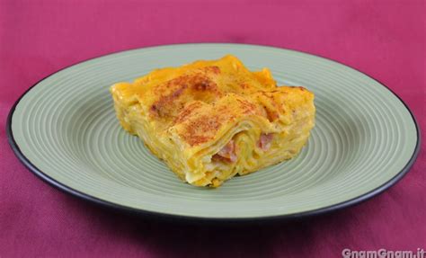 Lasagne zucca e speck   La ricetta di Gnam Gnam