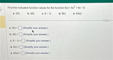 Image result for Finding Indicated Function Values