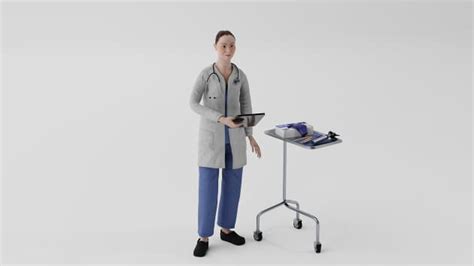 3D Model: Doctor (teacher made) - Twinkl