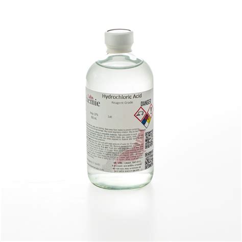 Hydrochloric Acid Bottle Hydrochloric Acid N/10 Solution, Packing